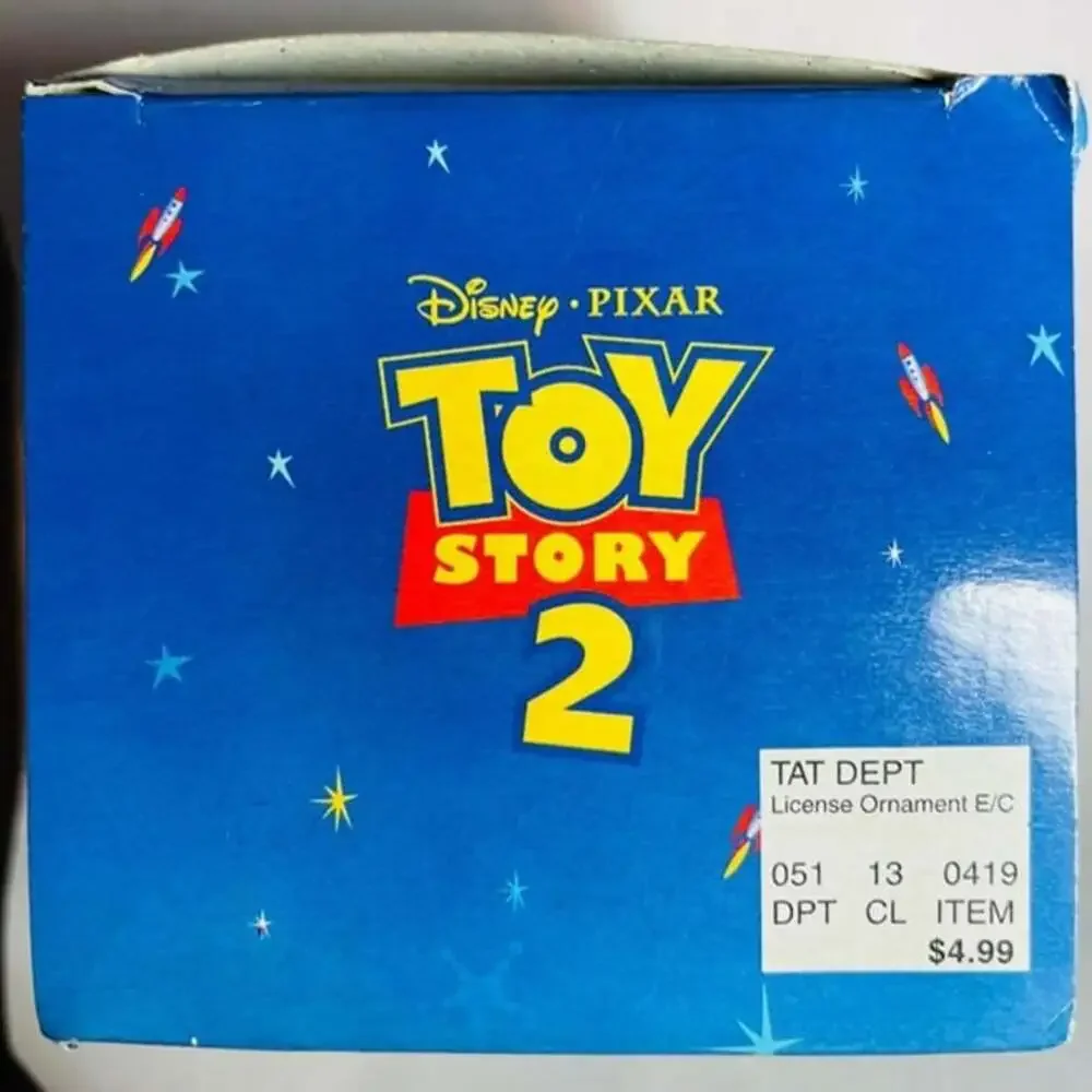 NEW Vintage 1999 Toy Story 2 Jessie Christmas Ornament - Mint in Box, Shelf Wear